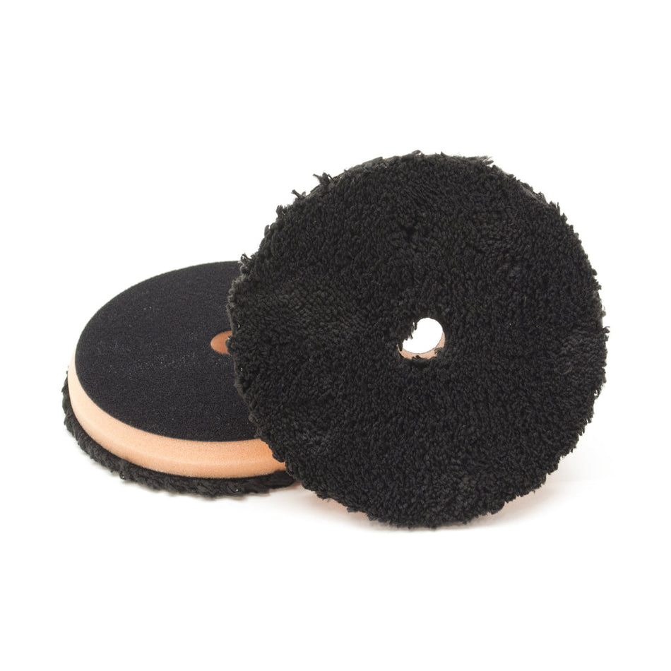 buff pad orange-microfiber inner foam cutting pad
