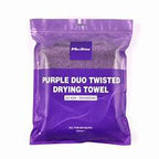 Max Shine Purple Duo Twisted Drying Towel