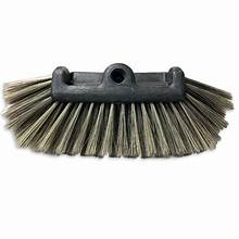 Soft PBT Hogs Hair Bristle Flow Tru Truck Brush Head 15 inch Brown