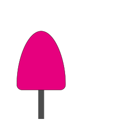Zvizzer Thermo Cone pad red