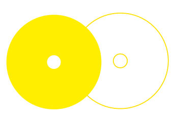 Zvizzer Yellow Soft (Fine) thermo polishing pad