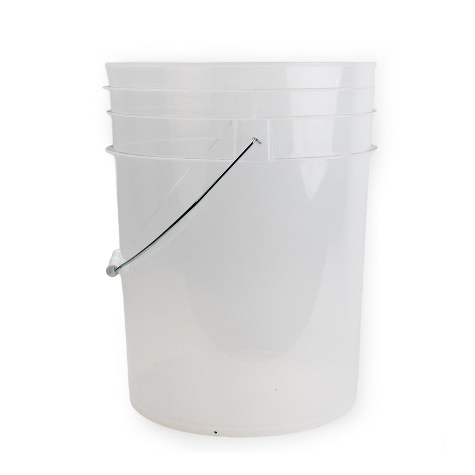 Translucent Bucket, 5 Gallon, Pack of 6
