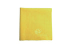 Rupes D-A SYSTEM MICROFIBER TOWEL, YELLOW, 16"X16" TERRY WEAVE, 230GSM, 70% POLYESTER:30% POLYAMIDE. INDIVIDUALLY PACKAGED FOR RETAIL